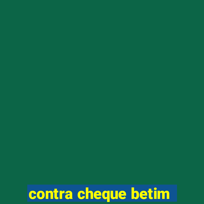 contra cheque betim